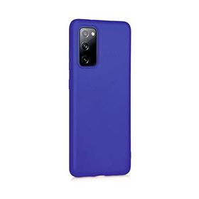 Samsung Galaxy S20 FE Mavi Uyumlu Silikon Kılıf