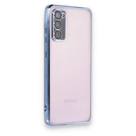 Samsung Galaxy S20 Fe Razer Lensli Silikon - Açık Mavi Cep Telefonu Kılıfı