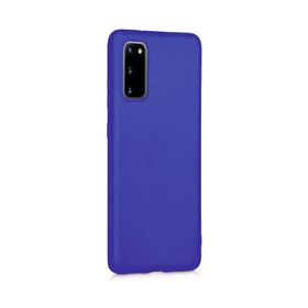Samsung Galaxy S20 Mavi Uyumlu Silikon Kılıf