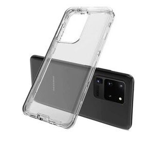 Samsung Galaxy S20 Plus Lüx Şeffaf Silikon Cep Telefonu Kılıfı