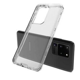 Samsung Galaxy S20 Plus Lüx Şeffaf Silikon Cep Telefonu Kılıfı