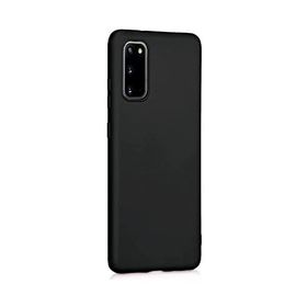 Samsung Galaxy S20 Siyah Uyumlu Silikon Kılıf