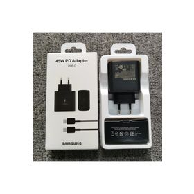 Samsung Galaxy S20 Ultra Fast Charging 45w Type-C Siyah Şarj Aleti