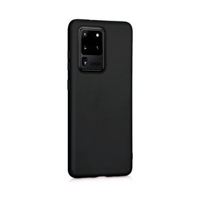 Samsung Galaxy S20 Ultra Siyah Uyumlu Silikon Kılıf