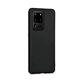 Samsung Galaxy S20 Ultra Siyah Uyumlu Silikon Kılıf