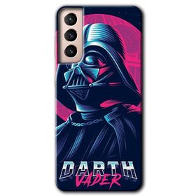 Samsung Galaxy S21 Darth Vader Baskılı Uyumlu Silikon Kılıf