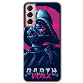 Samsung Galaxy S21 Darth Vader Baskılı Uyumlu Silikon Kılıf