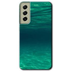 Samsung Galaxy S21 FE Derin Deniz Baskılı Uyumlu Silikon Kılıf