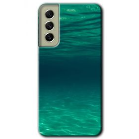 Samsung Galaxy S21 FE Derin Deniz Baskılı Uyumlu Silikon Kılıf