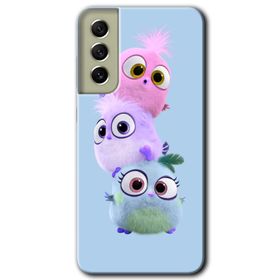 Samsung Galaxy S21 FE Hd Desen Baskılı Puffy Arka Kapak Kılıf