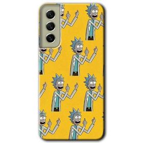 Samsung Galaxy S21 FE Hd Desen Baskılı Rick Felsefesi Arka Kapak Kılıf