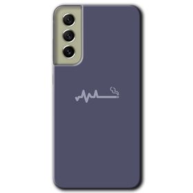 Samsung Galaxy S21 FE Hd Desen Baskılı Sigara Zararlıdır Arka Kapak Kılıf