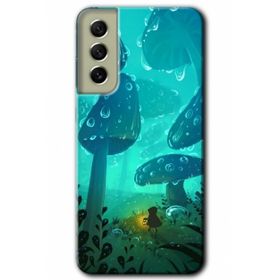 Samsung Galaxy S21 FE Hd Desen Baskılı Silhoutte Dropss Arka Kapak Kılıf