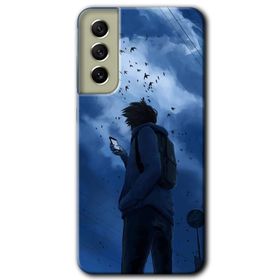 Samsung Galaxy S21 FE Hd Desen Baskılı Sonbahar Yalnızlığı Arka Kapak Kılıf