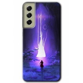Samsung Galaxy S21 FE Hd Desen Baskılı Wanderer Silhouette Arka Kapak Kılıf