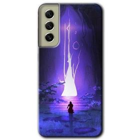 Samsung Galaxy S21 FE Hd Desen Baskılı Wanderer Silhouette Arka Kapak Kılıf
