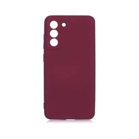 Samsung Galaxy S21 FE Mor Uyumlu Silikon Kılıf