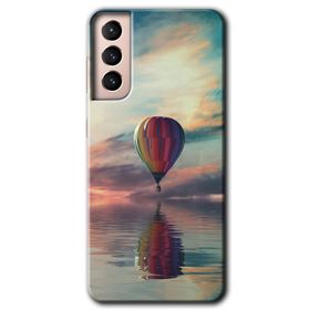 Samsung Galaxy S21 FE Zeplin Baskılı Uyumlu Silikon Kılıf