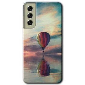 Samsung Galaxy S21 FE Zeplin Baskılı Uyumlu Silikon Kılıf