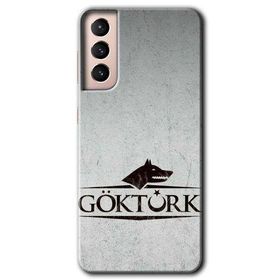 Samsung Galaxy S21 Göktürk Baskılı Uyumlu Silikon Kılıf