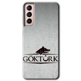 Samsung Galaxy S21 Göktürk Baskılı Uyumlu Silikon Kılıf