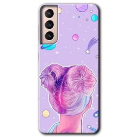 Samsung Galaxy S21 Liquid Colorfull Baskılı Uyumlu Silikon Kılıf