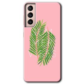 Samsung Galaxy S21 Summer Vibes Baskılı Uyumlu Silikon Kılıf