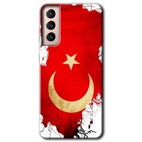 Samsung Galaxy S21 Türkiyem Baskılı Uyumlu Silikon Kılıf