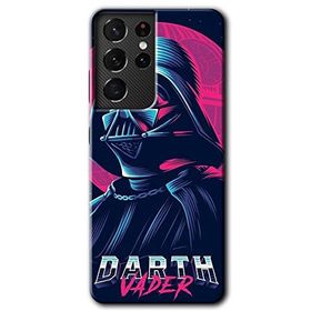 Samsung Galaxy S21 Ultra Darth Vader Baskılı Uyumlu Silikon Kılıf