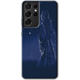 Samsung Galaxy S21 Ultra Gecenin Kraliçesi Baskılı Uyumlu Silikon Kılıf