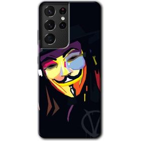 Samsung Galaxy S21 Ultra Vendetta Baskılı Uyumlu Silikon Kılıf