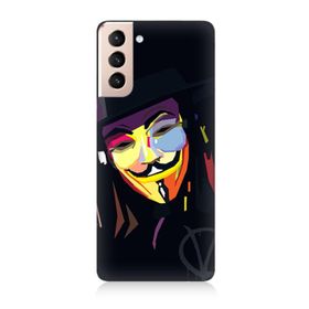 Samsung Galaxy S21 Uyumlu Vendetta Baskılı Silikon Kılıf