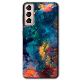 Samsung Galaxy S21 Valhalla Baskılı Uyumlu Silikon Kılıf