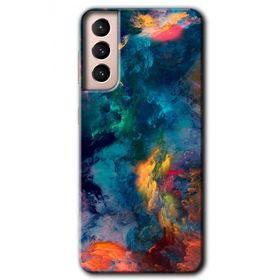 Samsung Galaxy S21 Valhalla Baskılı Uyumlu Silikon Kılıf