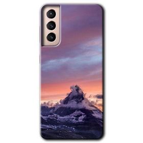 Samsung Galaxy S21 Zirve Baskılı Uyumlu Silikon Kılıf