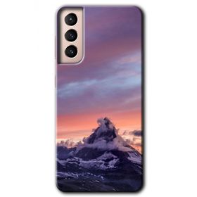 Samsung Galaxy S21 Zirve Baskılı Uyumlu Silikon Kılıf