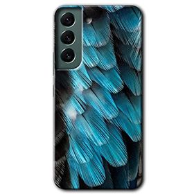 Samsung Galaxy S22 9D Tüyler Baskılı Uyumlu Silikon Kılıf