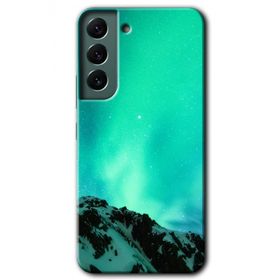 Samsung Galaxy S22 Aurora Baskılı Uyumlu Silikon Kılıf