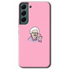 Samsung Galaxy S22 - Bad Grandmother Kılıf HD Desen Baskılı Arka Kapak