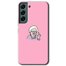 Samsung Galaxy S22 - Bad Grandmother Kılıf HD Desen Baskılı Arka Kapak