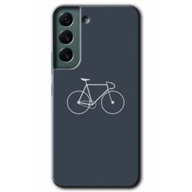 Samsung Galaxy S22 - Bike Kılıf HD Desen Baskılı Arka Kapak