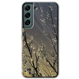 Samsung Galaxy S22 - Branches Flowers Kılıf HD Desen Baskılı Arka Kapak