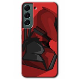 Samsung Galaxy S22 - DeadPool Kılıf HD Desen Baskılı Arka Kapak