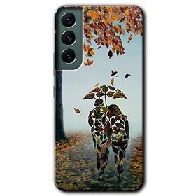 Samsung Galaxy S22 Doğadan Aşk Baskılı Uyumlu Silikon Kılıf