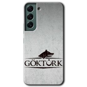 Samsung Galaxy S22 Göktürk Baskılı Uyumlu Silikon Kılıf