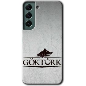 Samsung Galaxy S22 Göktürk Baskılı Uyumlu Silikon Kılıf
