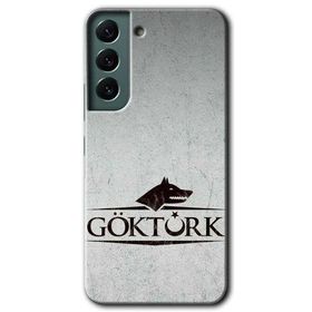Samsung Galaxy S22 Göktürk Baskılı Uyumlu Silikon Kılıf