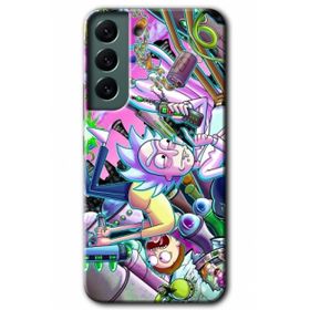 Samsung Galaxy S22 Graffiti Çizgi Film Kılıf HD Desen Baskılı Arka Kapak