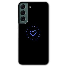 Samsung Galaxy S22 Heart Strokes Kılıf HD Desen Baskılı Arka Kapak