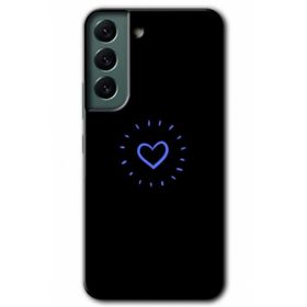 Samsung Galaxy S22 Heart Strokes Kılıf HD Desen Baskılı Arka Kapak
